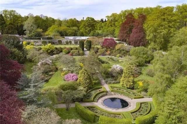 Brechin Castle’s stunning walled garden will be open this Sunday.