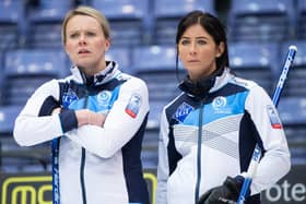 Vicky Wright and Eve Muirhead have helped the Scots get off to an excellent start at the Le Gruyère AOP European Curling Championships in Norway. Pic by WCF/Celine Stucki