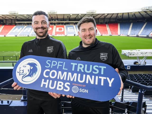 The SPFL programme aims to create spaces which reflect their communities' needs. (Pic: Craig Watson)