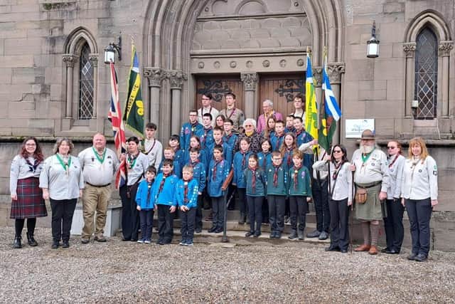 3rd Forfar Scout Group are on the move
