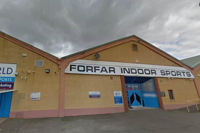 ​The event will be held at Forfar Indoor Sports on Monday. (Google Maps)