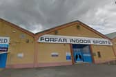 ​The event will be held at Forfar Indoor Sports on Monday. (Google Maps)