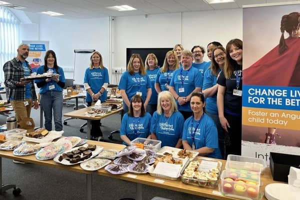 The team raised awareness about the importance of fostering, as well as money for charity.