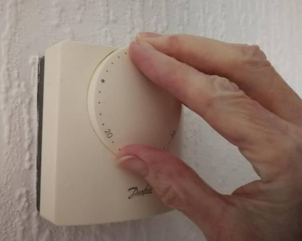 Turning the thermostat down a couple of degrees could make a difference.