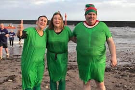 The traditional New Year Dook will take place at Arbroath Harbour this Sunday at noon.