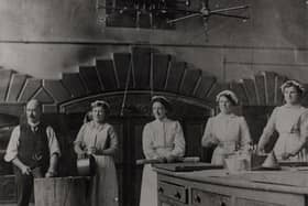 ​Pictured are some of the castle’s kitchen staff, taken in 1925. The exhibition will focus on those who have helped to sustain the castle and it residents down the centuries.