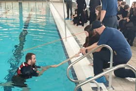 The event dealt with subjects as diverse a online safety, CPR, water safety, drug and alcohol awareness and countryside safety.