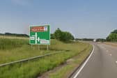 A 1500m stretch between the Dun junction and the B966 will be affected. (Google Maps)