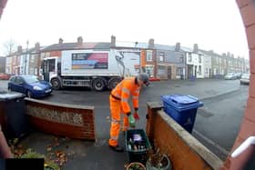 Video: Bin man misses Christmas treat - and dumps it in lorry