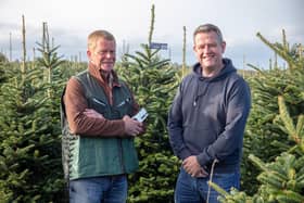 ​Pictured launching this year’s campaign are Nigel Lawton and Kenneth Mitchell.