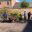 Sustainable Kirriemuir’s ebikes attracted a lot of attention at the loan scheme’s launch on Saturday.