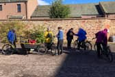 Sustainable Kirriemuir’s ebikes attracted a lot of attention at the loan scheme’s launch on Saturday.