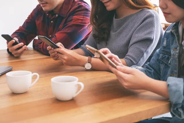 Having a mobile phone stolen can put personal financial details at risk. Picture: Alamy/PA.
