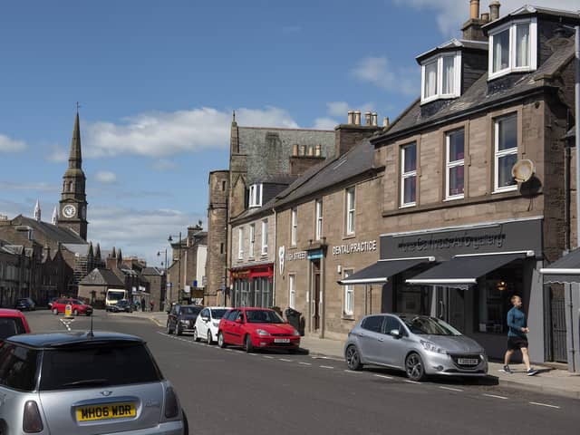 Angus high streets have a wide range of businesses which need support.