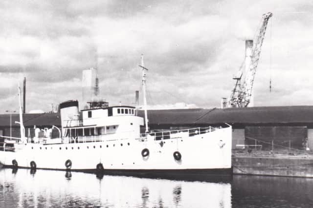 Ocean Mist at Leith prior to several conversions and upgrades.