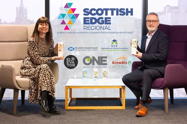 Scottish Edge CEO, Evelyn McDonald and COO Kevin Walls