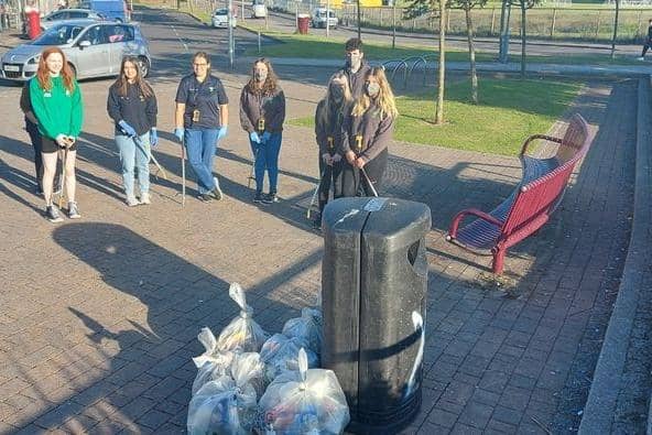 Members of PSYV Arbroath volunteer in a number of capacities across the local community.