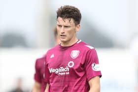Arbroath's Michael McKenna. Pic by Graham Black