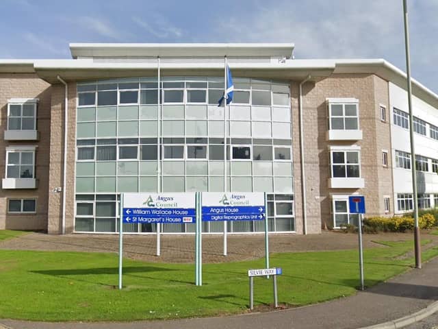The special meeting was held in Forfar on Tuesday. (Google Maps)