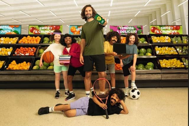 Joe Wicks pictured launching the new initiative
