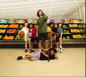 Joe Wicks pictured launching the new initiative