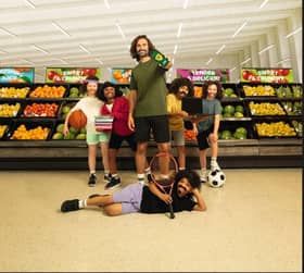 Joe Wicks pictured launching the new initiative