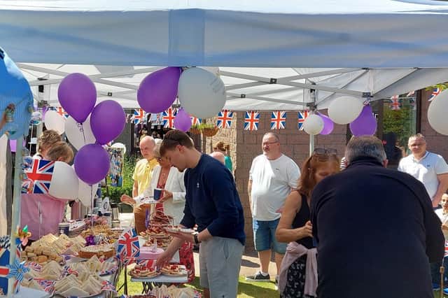 Friends, family and members of the community were invited to Fordmill’s Platinum Jubilee garden party.