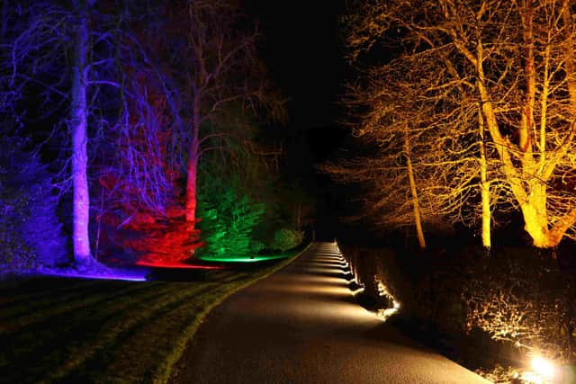 Magical...tickets are selling fast for the stunning new light show at Glamis.