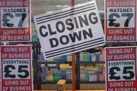 Office for National Statistics figures show 335 business closed in 2021.