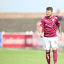 Bobby Linn had an early chance for Arbroath but the Lichties would eventually find the net. Stock pic by Graham Black