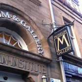 ​The club’s exhibition is running now at The Meffan on West High Street.