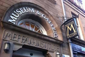 ​The club’s exhibition is running now at The Meffan on West High Street.
