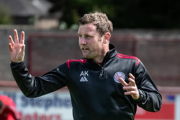 Brechin City manager Andy Kirk. Pic by Graeme Youngson