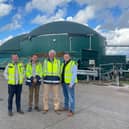 Pictured (l-r) are: Guy Opperman MP, Gordon Cairns, Hugh Campbell Adamson and Stephen Kerr MSP.​​​​​​​