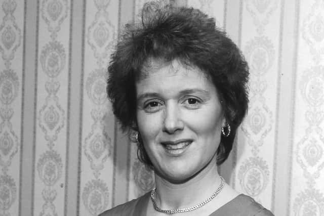 Winner of the Scottish songs class, not under 18, in the 1997 Arbroath Musical Festival was Eileen Craig, Brechin.