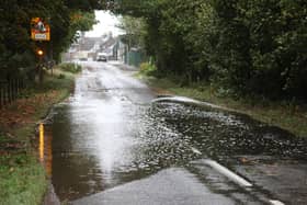 ​The scale of the damage left in Storm Babet’s wake is now being assessed across Angus. (Wallace Ferrier)