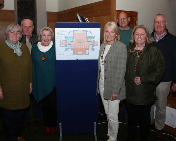 Pictured are committee members Douglas Brunton, Lynne Lyon, Brian Souter. Marjory MacDonald, Helen Brunton, Robert Galloway, Julie Galloway and Ken McDonald. (Wallace Ferrier)