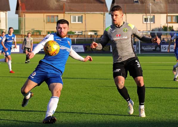 Cammy Ballantyne made it in to a team dominated by Airdrie and Cove Rangers players