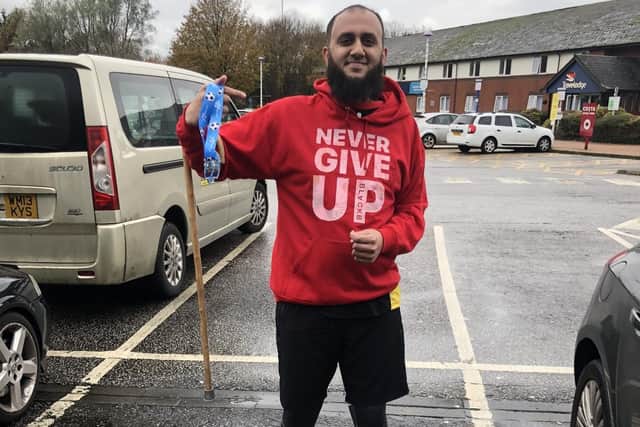 Ismail Patel is working with Doors 2 Floors and the Forget Me Not Hospice.