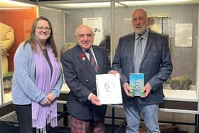 ​The Adam Christie Foundation was formally launched by Dave Ramsay B.E.M., Major Ronnie Proctor M.B.E, Susan Curran, Heritage Learning & Engagement Lead from ANGUSalive.