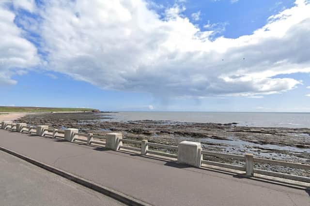 Buoys have been deployed off the coast near Arbroath. (Google Maps)