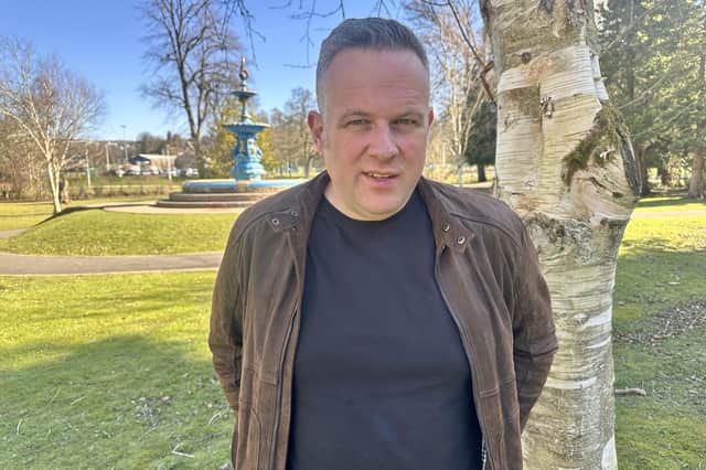 Carnoustie-born author Ed James.