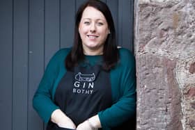 Kim Cameron of Gin Bothy has high hopes of developing the brand's global network.