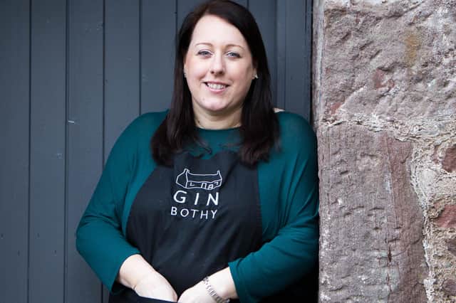 Kim Cameron of Gin Bothy has high hopes of developing the brand's global network.