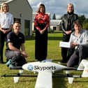 ​Mercury Drone Ports, based in Montrose, received £1 million in capital funding last year.