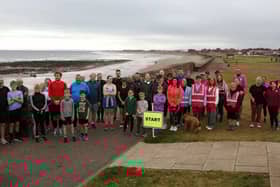 ​Pictured are some of those who took part in Arbroath’s parkrun on Saturday. (Wallace Ferrier)