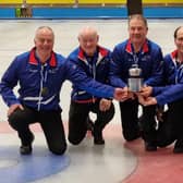 Alternate Robert Anderson, lead Mike Ferguson, second John Dowell, third John Davie and skip Keith Prentice. Pic by Louise Ferguson