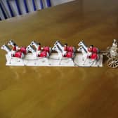 A model of the Coronation coach. Gable Ender’s is long gone.