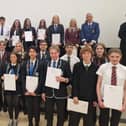 The Angus winners are pictured at this year’s ceremony.
