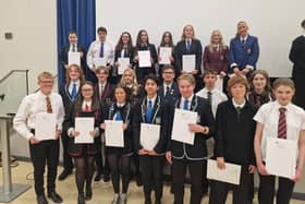 The Angus winners are pictured at this year’s ceremony.